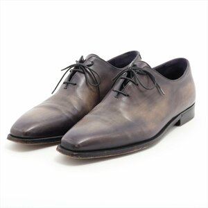 1 иен Berluti Alessandro кожа бизнес обувь 8 1/2 27cm соответствует гонки выше обувь кожа обувь джентльмен Loafer мужской EEM AB21-2