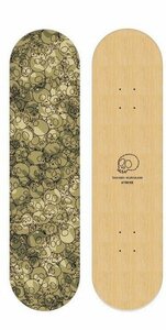 1 jpy unused camouflage Skull camouflage -ju skateboard deck Murakami .Zingaro Gin Garo -ka squid ikiki skateboard board deck AAA 0623-1A4