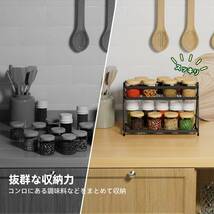 ☆見立たない調味料ラック　高品質　便利なキッチン用品　多様性_画像7