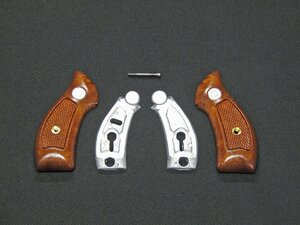 ★タナカ S＆W M36 Ver.2 モデルガン/ガスガン★グリップ＆ウェイトセット（固定ネジ付）