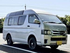 1typeDPR無し！HiAce Van　ディーゼルturbo　４ＷＤ　　リアヒーター＆Cooラー　Transporter　キャンピングベースに