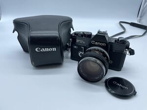 【ジャンク】Canon キャノン FTb QL 一眼レフ フィルムカメラ CANON LENS FD 50mm 1:1.4