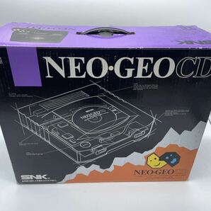 【ジャンク】SNK エスエヌケー NEO-GEO CD ネオジオ CD CD-T01 本体＋コントローラー 箱付きの画像10