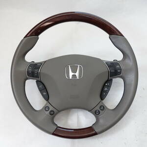 Honda Legend KB1 Genuine ウッド レザー コンビ Steering 11663