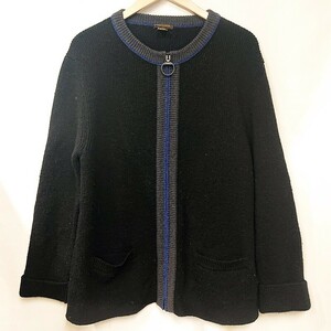 LOUIS VUITTON Louis * Vuitton knitted wear men's navy series qob.K1077