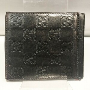 GUCCI グッチ 財布 マネークリップ グッチシマ 札入れ カード入れ 170580 qob.b1196