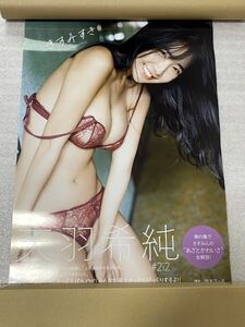 天羽希純 MUVUS オンラインサイン会　5冊券購入特典　A2ポスター　きすみすき 写真集　#2i2 