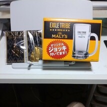 送料無料　おまけつき　EXILE TRIBE 2016 モルツ オリジナル　ジョッキ　エグザイル　新品_画像2