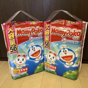 112 sheets big size mummy poko pants Doraemon Homme tsu12~22kg Uni charm 