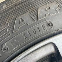 【大阪府堺市発　直接引取限定】LOXARNY SPORT 2018年製 GOOD YEAR ICENAV6 155/65R14 14インチ スタッドレス 4本セット 中古品_画像9