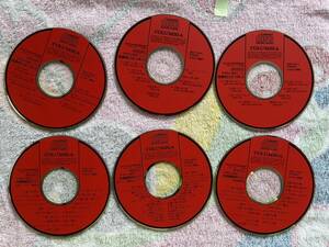 3195　中学２．３年生　音楽　中学生の音楽2.3上　教育芸術社　H14-17年度用　合唱練習用CD　指導用CDのみ　６枚set