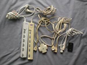 2 extender power supply tap 2M 1.3M 1.2.5M 3.2M 6.15A 6set