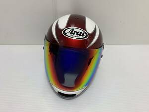 280308◆Arai　アライ　ヘルメット　フルフェイス　M　HEAD SIZE　57-58ｃｍ　写真追加あり◆E2