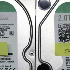 ★3.5inch SATA HDD★WD Green 2TB × 5本セット★の画像2