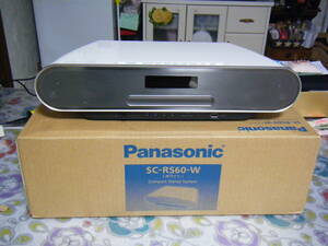 Panasonic コンパクトステレオシステムSC-RS60-W（美品）売ります