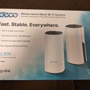 【新品・未開封】 Deco M4 2ユニット メッシュWi-Fi TP-Link 