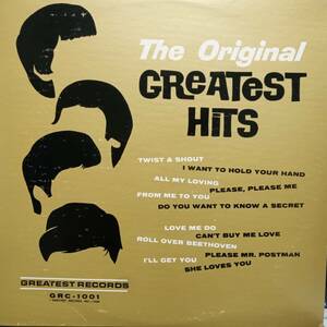 米オリジLP！The Beatles / The Original Greatest Hits 1964年 Greatest Records GRC-1001 John Lennon Paul McCartney George Harrison