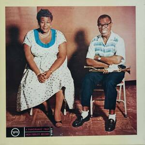 日本VERVE盤3LP BOX！Ella Fitzgerald & Louis Armstrong /Ella And Louis 1956年作の76年盤 MV 9503/5 エラ・フィッツジェラルドMGV-4003