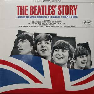 奇跡 未開封シールド！米CAPITOL盤LP！The Beatles /The Beatles' Story 1964年作の70'sプレス STBO-2222 Gary Usherビートルズ物語 Sealed