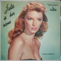 超レア 赤盤 米LIBERTYオリジLP虹ラベル Julie London / Julie Is Her Name 1960年 LST 7027 ジュリー・ロンドンBarney Kessel Bobby Troup_画像2