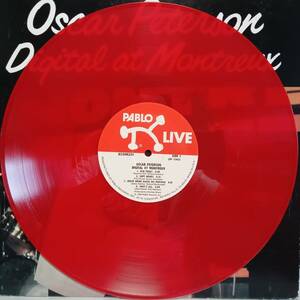 赤盤 米PABLOオリジLP 高音質デジタル録音 Oscar Peterson / Digital At Montreux 1980年 D2308224 オスカー・ピーターソン Red Color