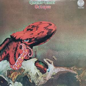 日本VERTIGO盤LP 宇宙船 Gentle Giant / Octopus 1977年 RJ-7265 ジェントル・ジャイアント オクトパス ロジャー・ディーン Roger Dean YES