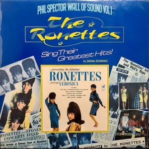 英LP！STEREO盤！The Ronettes Sing Their Greatest Hits (...Presenting The Fabulous~ Featuring Veronica)1975年 Phil Spector 2307 003