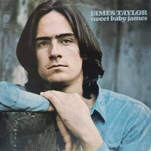 英WARNER盤LP 緑ラベル James Taylor / Sweet Baby James (2nd Album) 1972年 K 46043 Carole King Danny Kortchmar ジェームス・テイラー