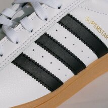 新品 アディダス スーパースターADV 白 ホワイト/ガムソール adidas SUPERSTAR ADV スニーカー メンズ US10（28cm）_画像5