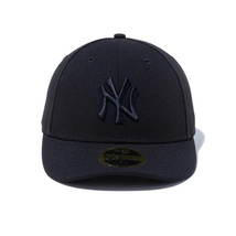 新品 NEWERA ニューエラ LP59FIFTY 5950 ヤンキース Yankees NY オールブラック トーナル 黒黒 #13561965 フィッテド キャップ 712 7 1/2_画像2