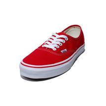 新品 VANS バンズ US アメリカ企画 AUTHENTIC オーセンティック 赤 テッキシューズ スニーカー メンズ US8（26cm）_画像2