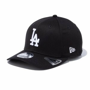 新品 NEWERA ニューエラ 950 9FIFTY Stretch ストレッチ スナップバックキャップ LA Dodgers ドジャース 黒 M/L