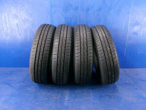 [北海道引取り限定]165/70R14 DUNLOP ENASAVE EC203 4本セット X3014 長期保管品在庫処分 トレッド面傷あり