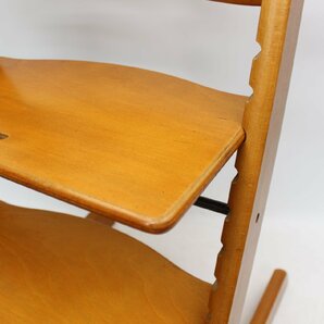 119)【送料込/1円スタート♪】STOKKE ストッケ トリップトラップ ハイチェア ベビーチェア シリアル不明 子供椅子 北欧家具の画像5