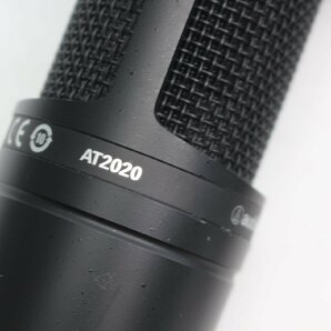 416)audio technica オーディオテクニカ コンデンサーマイク AT2020 ブラックの画像3