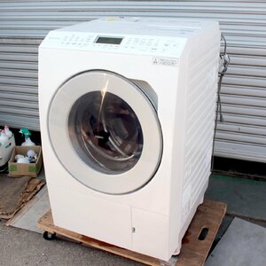 T030) Panasonic left opening laundry 12.0kg dry 6.0kg 2022 year made drum type washing machine NA-LX127AL Triple automatic input automatic . seems to be .Panasonic 12kg