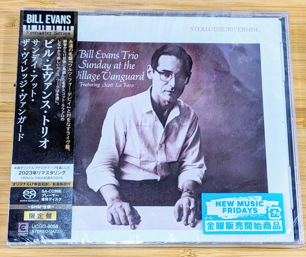 未開封【 限定盤 SHM-SACD 】 ビル・エヴァンス Bill Evans Trio / Sunday At The Village Vanguard UCGO-9058