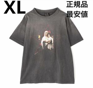 正規品 最安値 セントマイケル スター マリア star maria XL Tシャツ ブラック 半袖 Tee 黒 