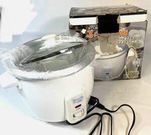 [ blue ] new goods unused 1 person for rice cooker 3... rice cooker electric rice cooker operation verification ending 