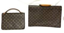 【青】 ルイヴィトン モノグラム トートバッグ LOUIS VUITTON トランク ハンドバッグ ボストンバッグ LV包包 名牌手提包 まとめ _画像8