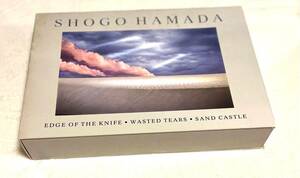 【丹】 浜田省吾 SHOGO HAMADA BOX EDGE OF THE KNIFE/WASTED TEARS/SAND CASTLE 完全限定CD3枚組 未開封品