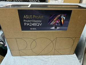 [T-134] 【未開封】2024年5月購入品 ASUS ProArt PA248QV モニター LED 24.1インチ ワイド 液晶ディスプレイ 1920x1200/WUXGA