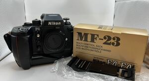 Nikon ニコン F4 ボディ MB-21付 フィルム