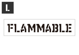  stencil сиденье stencil plate stencil алфавит american DIY Quick stencil размер L FLAMMABLE возможно ..