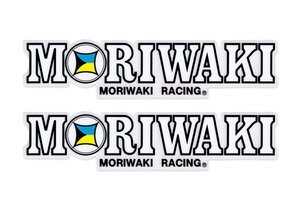 モリワキ ステッカー バイク 車 おしゃれ かっこいい カーステッカー レーシング モータースポーツ MORIWAKI RACING 2枚セット