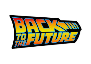 バックトゥザフューチャー Back to the Future ステッカー アメリカン かっこいい おしゃれ 車 バイク スーツケース ノートパソコン ロゴ