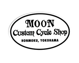 ムーンアイズ ステッカー 車 アメリカン おしゃれ バイク ヘルメット かっこいい アメ車 ホットロッド MOONEYES カスタムサイクルショップ