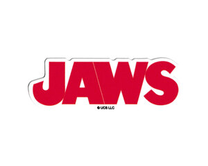ジョーズ ステッカー アメリカン スマホ 映画 おしゃれ かっこいい 恐怖 車 バイク ヘルメット アメリカン雑貨 ダイカットミニ ロゴ JAWS