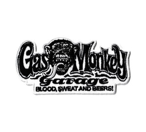 GAS MONKEY GARAGE ワッペン アイロンワッペン 大人向け おしゃれ かっこいい ホットロッド アメ車 アメカジ ロゴ