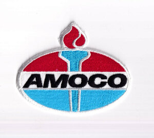 アモコ AMOCO ワッペン アイロン 企業 おしゃれ かっこいい ロゴ マーク アメカジ アメリカ アメリカン雑貨 RCWP